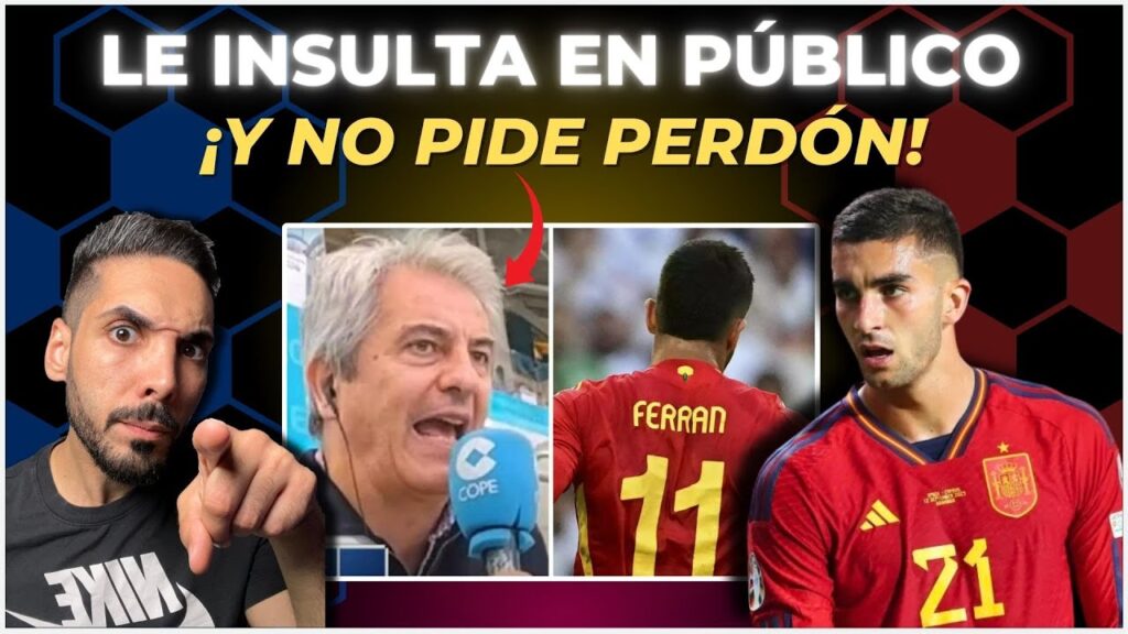 💥MANOLO LAMA INSULTA a FERRAN TORRES por su ERROR contra ALEMANIA ¡Y CRÍTICAS a ESPAÑA!