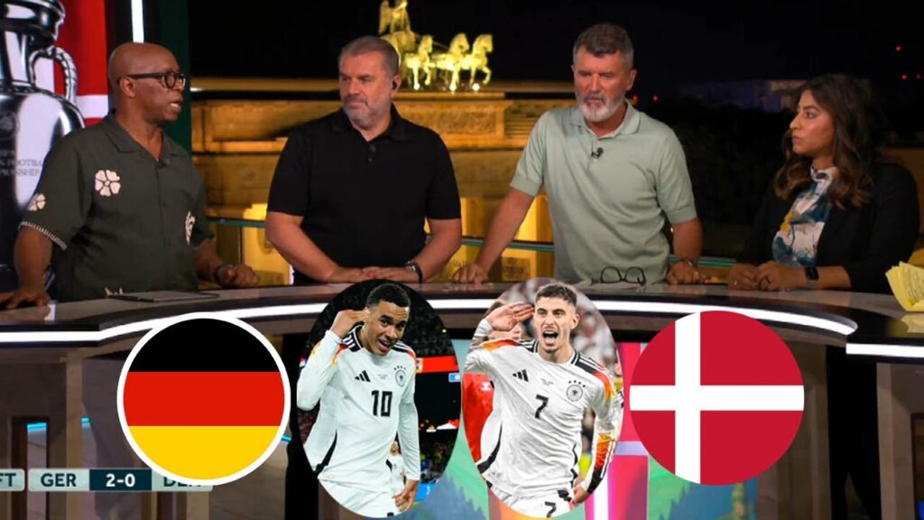 Germany vs Denmark 2-0 Kai Havertz And Musiala Goal🔥 Roy Keane And Ian Wright Analysis