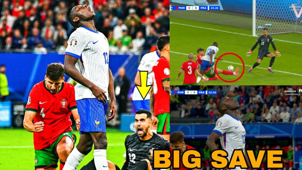 Ruben Dias Great Saving From Kolo Muani 🤯