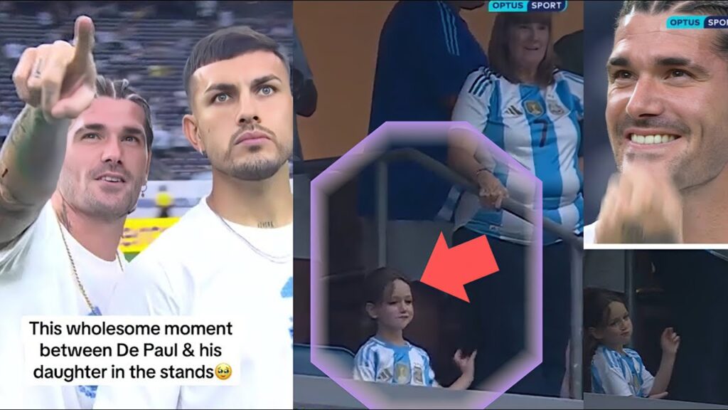 Rodrigo De Paul's Heartwarming Dance with Daughter Goes Viral! / football news today