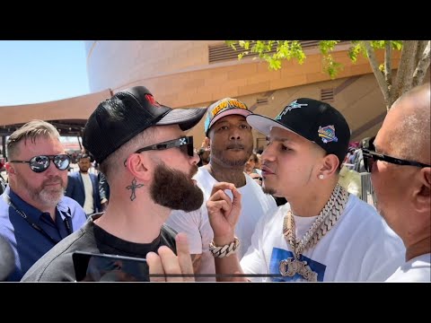 “I’LL KNOCK YOU TF OUT” CALEB PLANT & EDGAR BERLANGA FACE-TO-FACE AT THE CANELO-MUNGUIA WEIGH-IN "I'LL KNOCK YOU TF OUT" CALEB PLANT & EDGAR BERLANGA FACE-TO-FACE AT THE CANELO-MUNGUIA WEIGH-IN