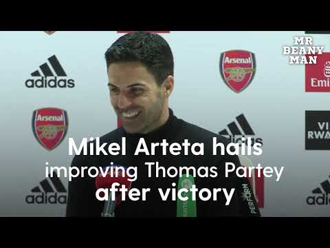 He’s come a long way! | Mikel Arteta hails improving Thomas Partey after victory