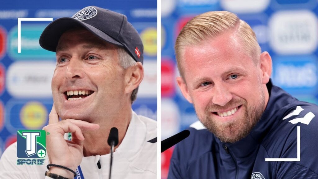 Kasper Hjulmand og Kasper Schmeichel om, hvordan man stopper England ved EM