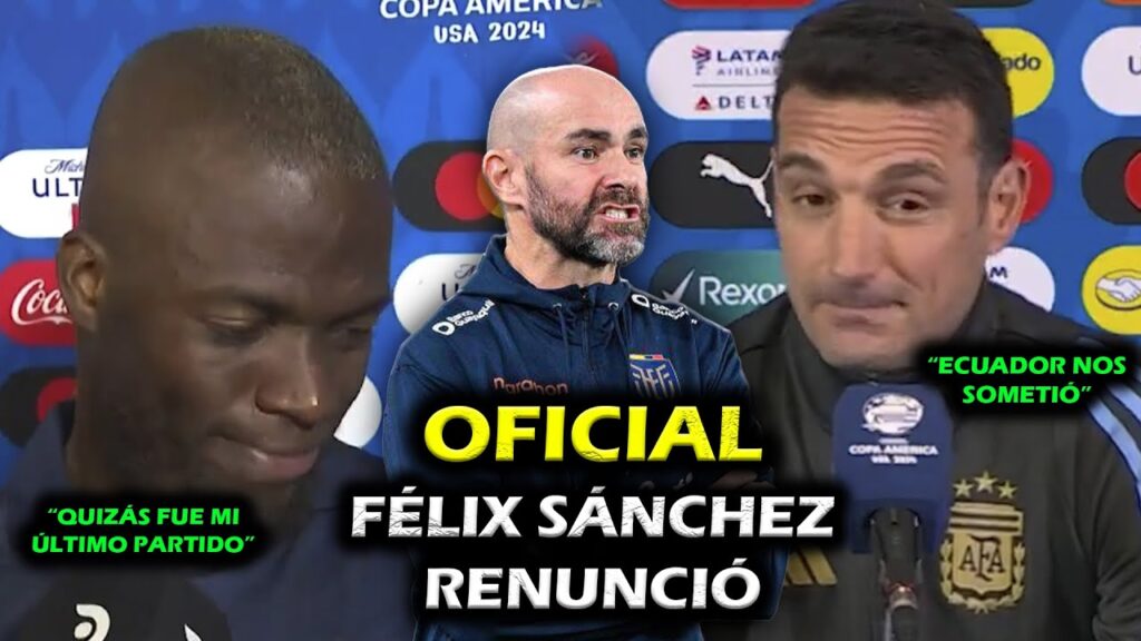 OFICIAL: FÉLIX SÁNCHEZ BAS ACABA DE RENUNCIAR 🚨 | ENNER VALENCIA SE DESPIDE DE LA SELECCIÓN | xDoTeS