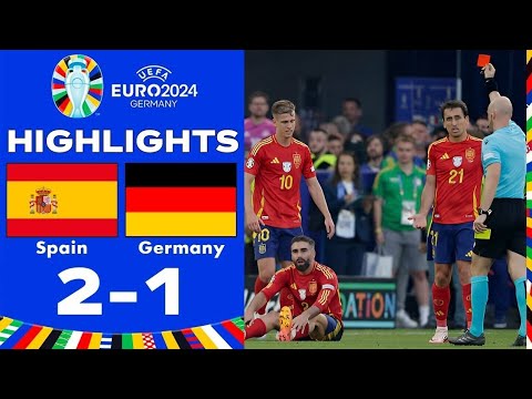 Euro 2024|| Spain vs Germany 2-1 All Goals and Highlights