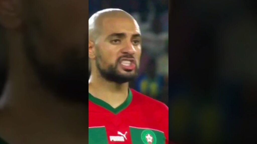 علاش أمرابط تعصب على مزراوي؟ 🤔  #المنتخب_المغربي #football #soccer