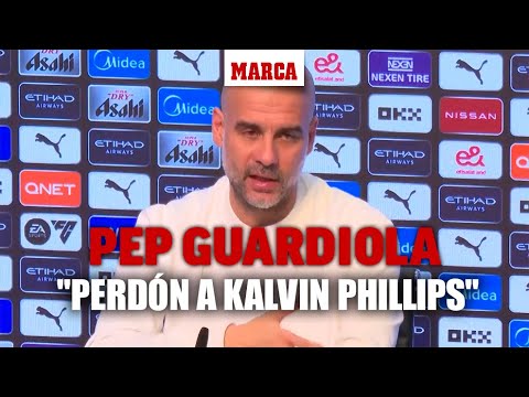 Guardiola se disculpa con Kalvin Phillips: "Lamento no haberlo alineado"
