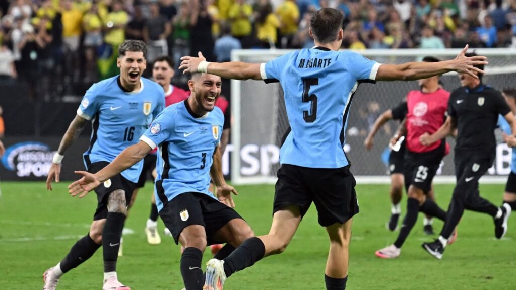 Uruguay deja en el camino a Brasil y avanza a Semifinales de Copa América
