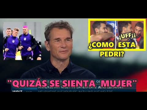 LEHMANN llama MUJER a ANDRICH por llevar PELO ROSA | GUNDOGAN preocupado por LESIÓN PEDRI