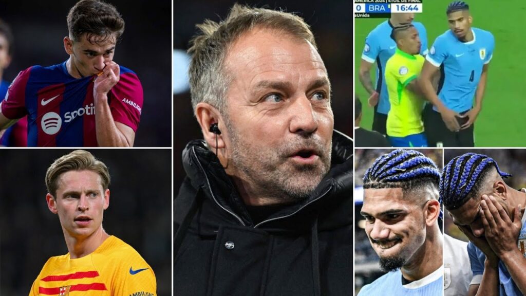 Barcelona News ft Araujo injury, ‘fight’ with Raphinha, Gavi, de Jong & Flick’s preseason plans