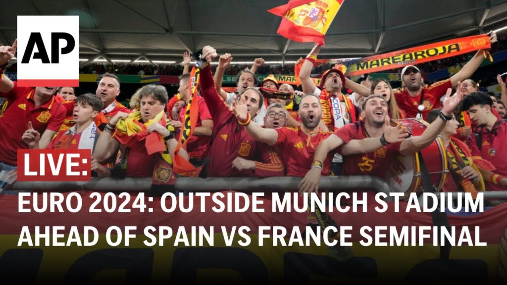 France vs. Spain LIVE: Outside stadium ahead of Euro 2024 semifinal