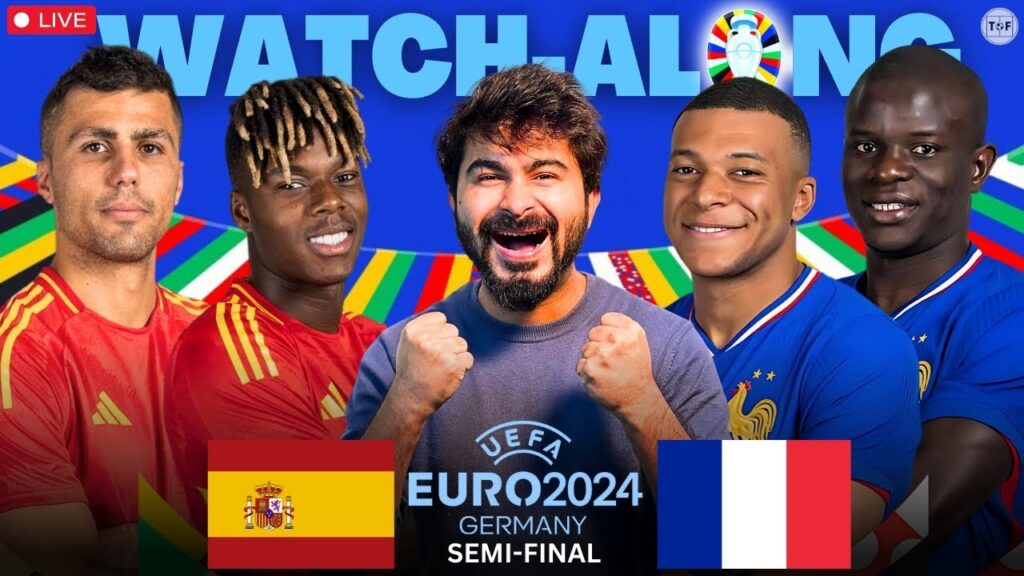 Spain v France | UEFA Euro 2024 | LIVE Reaction & Watchalong Spain v France | UEFA Euro 2024 | LIVE Reaction & Watchalong