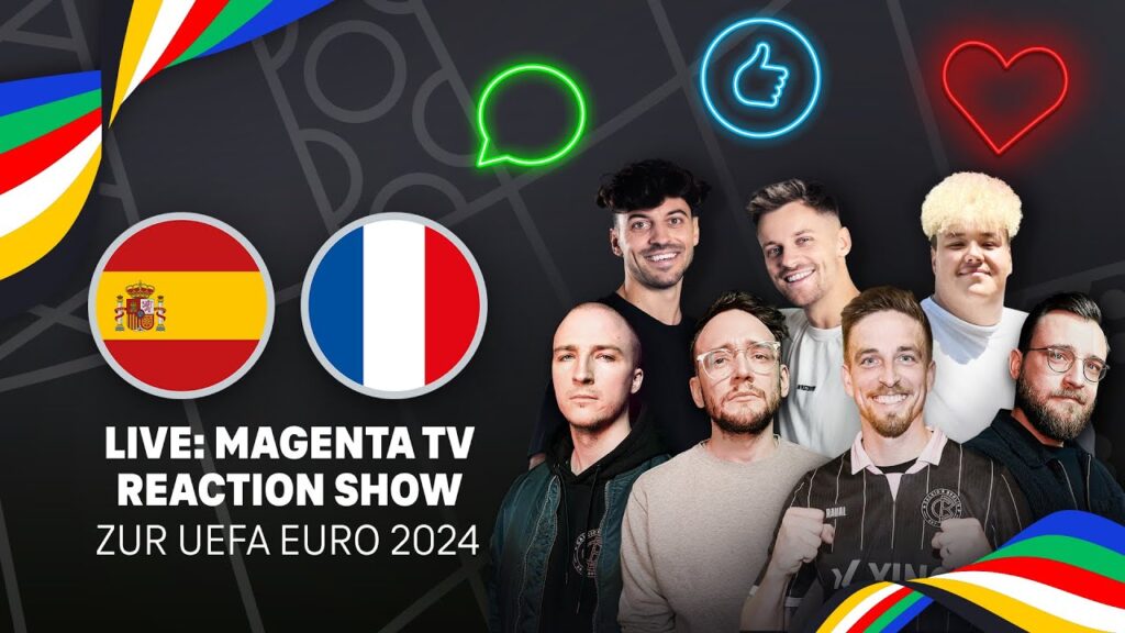 LIVE: Spanien - Frankreich | Reaction Show | UEFA EURO 2024 | MAGENTA TV