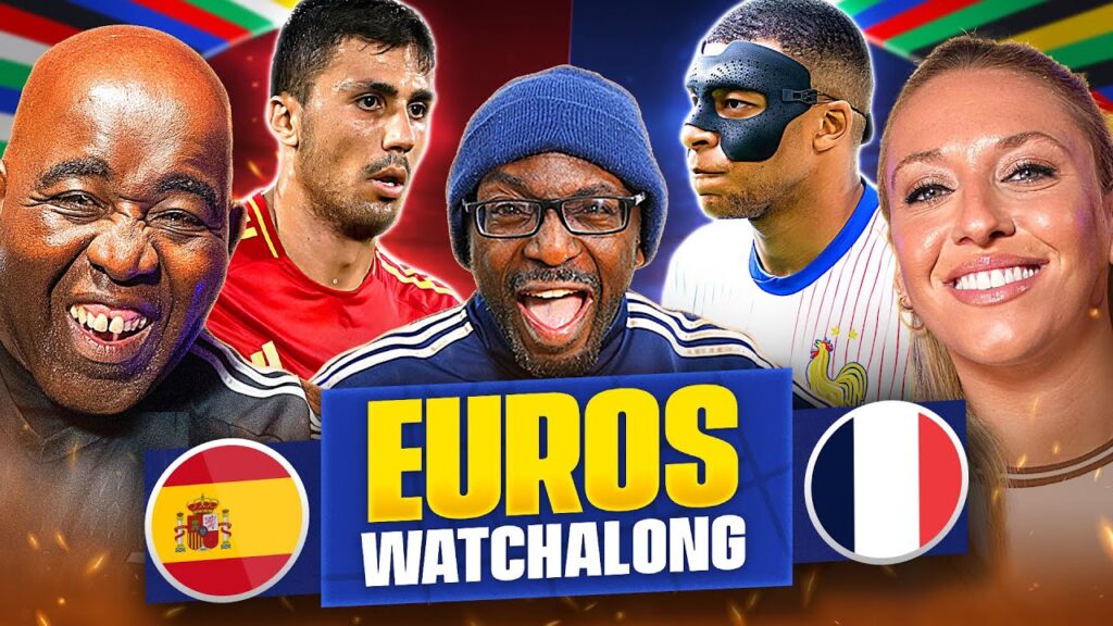 SPAIN 0-1 FRANCE | SEMI FINALS | EUROS 24 WATCHALONG LIVE SPAIN 0-1 FRANCE | SEMI FINALS | EUROS 24 WATCHALONG LIVE