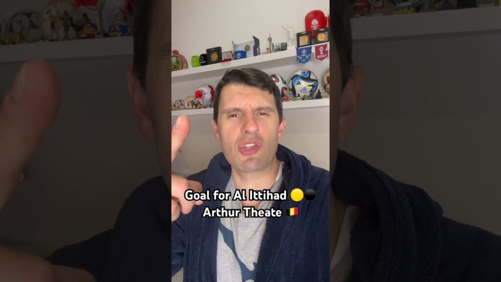 Goal for Al Ittihad 🟡⚫️Arthur Theate 🇧🇪#alittihad #ittihad #saudi #saudiarabia #saudia #theate