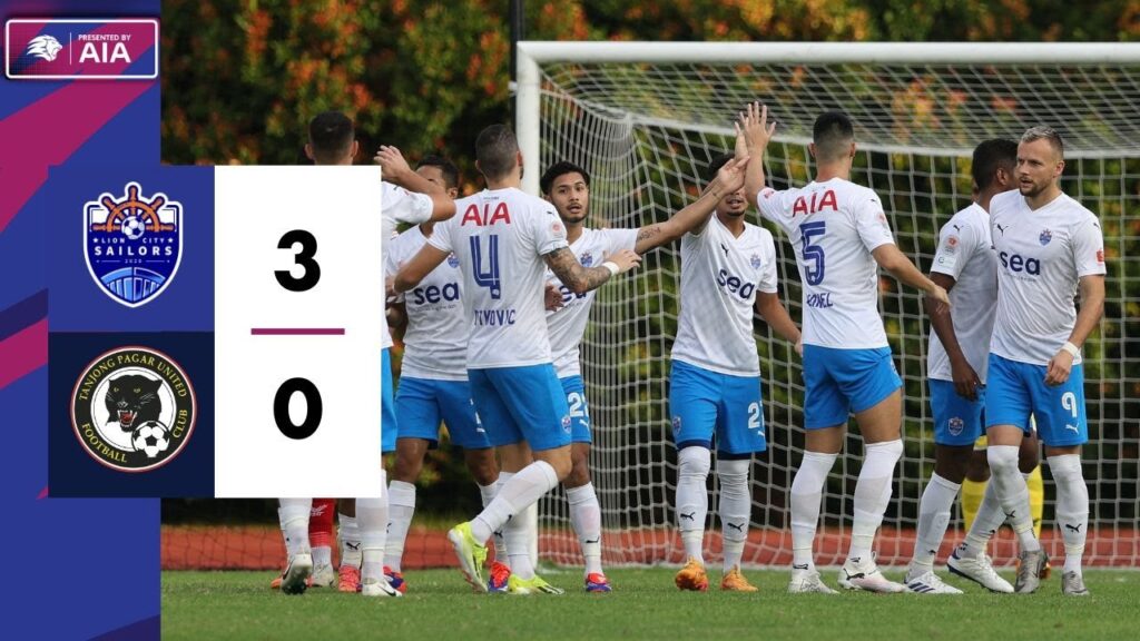 3️⃣ Goals & 3️⃣ Points for the Sailors ⚓! | 2024/25 SPL: Lion City Sailors vs Tanjong Pagar United