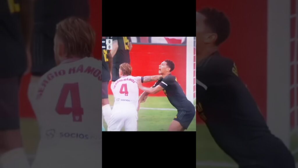 Ramos against his former club Real Madrid 💔😤