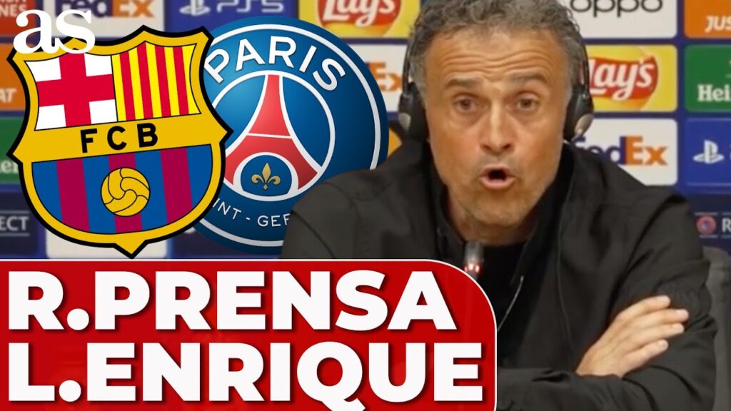 LUIS ENRIQUE, rueda de prensa COMPLETA: FC BARCELONA 1 - PSG 4 | CHAMPIONS
