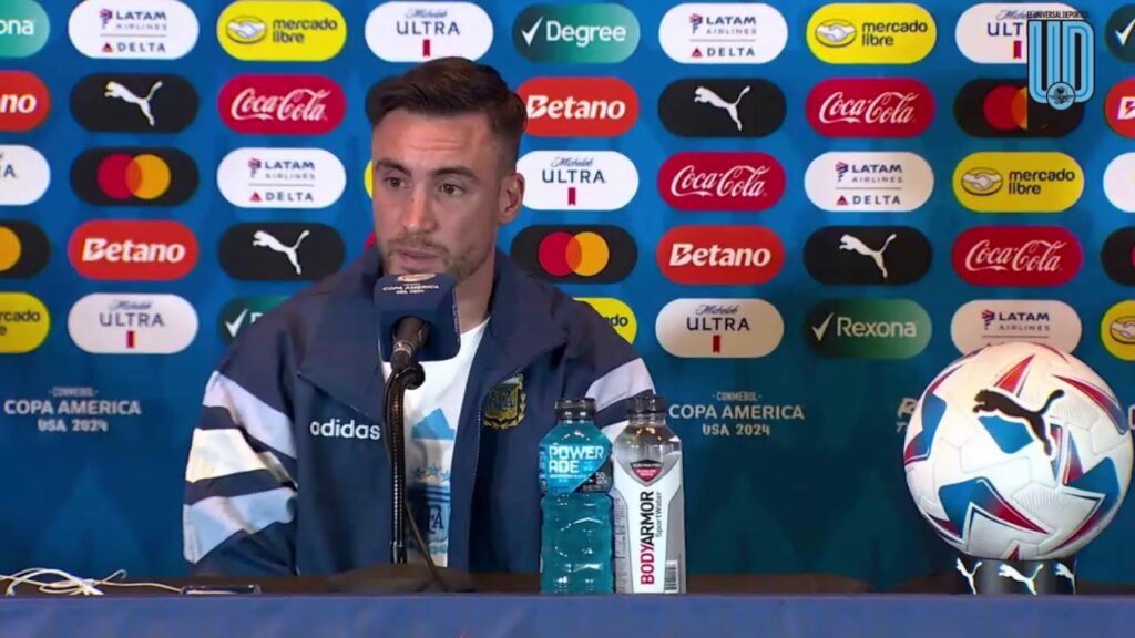Lionel Scaloni y Nicolás Tagliafico  I Previa Argentina vs. Canadá I Copa América I Semifinales