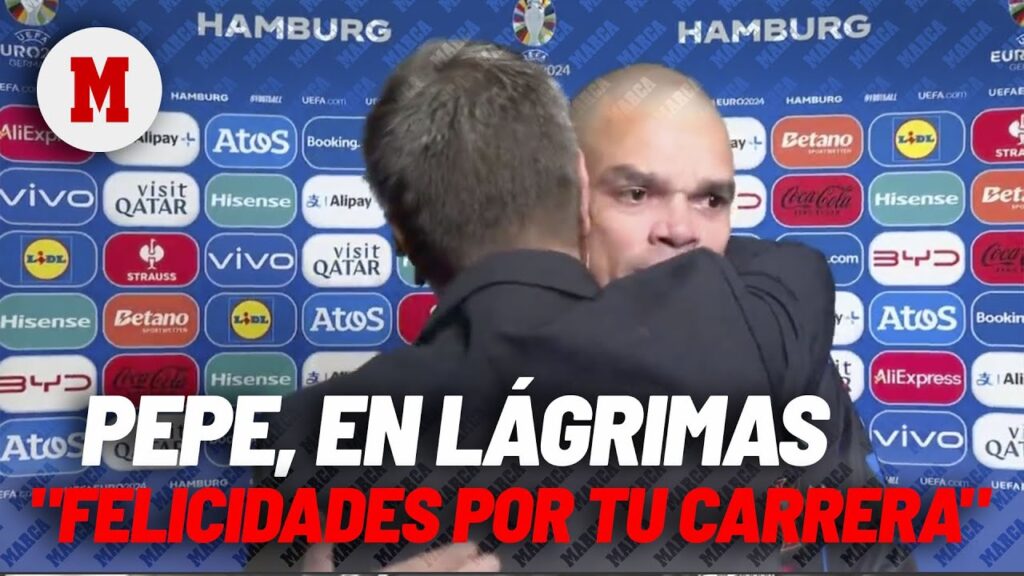 Pepe rompe a llorar en directo cuando un periodista le felicita por su carrera