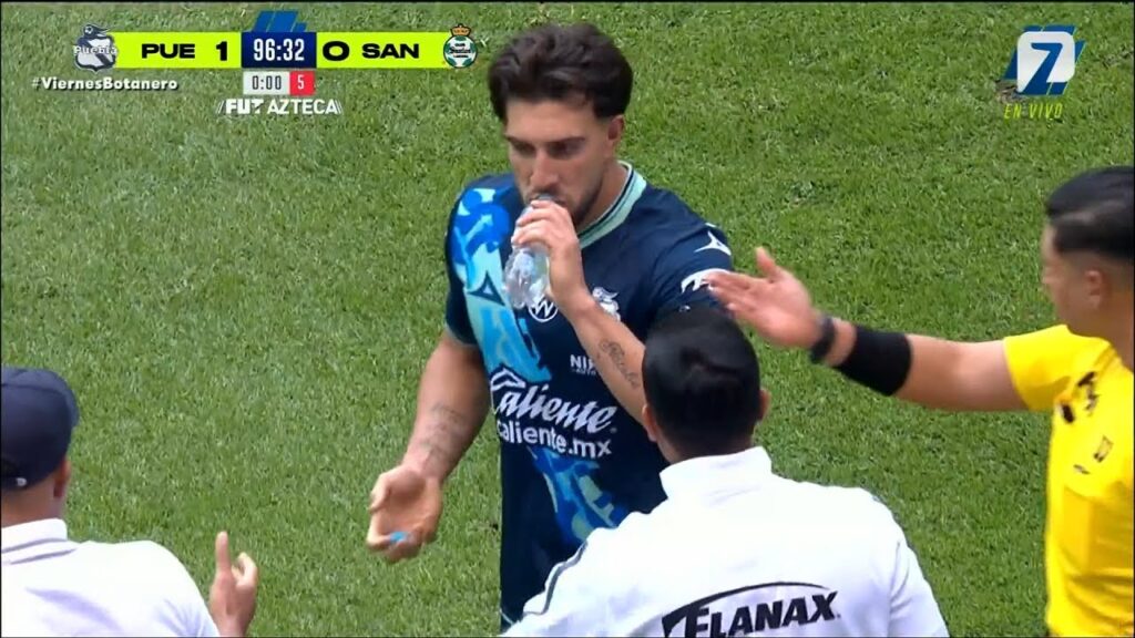 GOL de LUCAS CAVALLINI / PUEBLA vs SANTOS LAGUNA