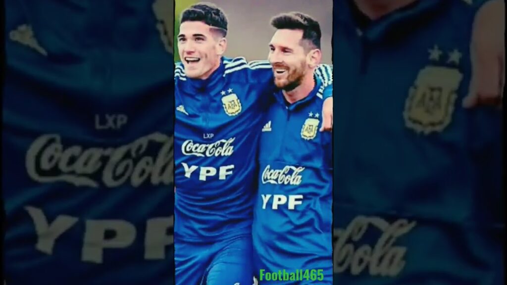 Leo Messi & Rodrigo De Paul argentain profetional footballer 🔥💗 #messi #depaul #youtubeshorts
