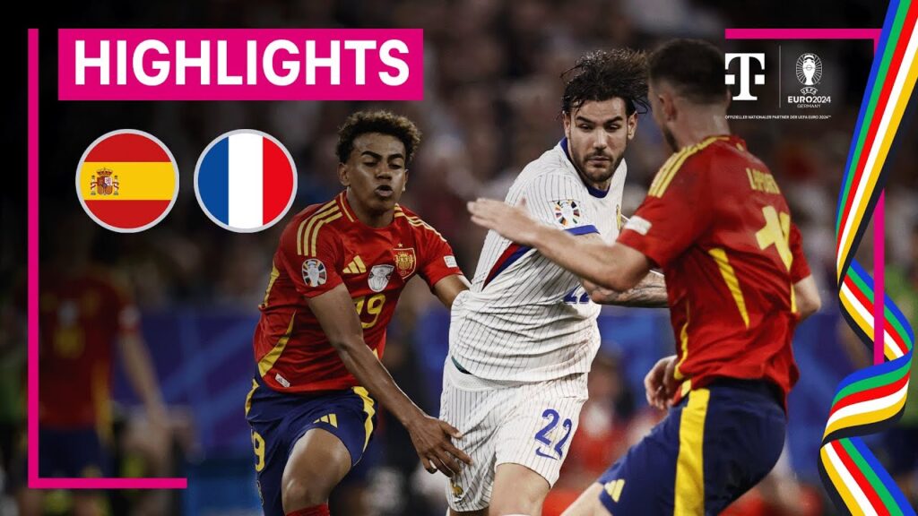 Spanien - Frankreich, Highlights | UEFA EURO 2024, Halbfinale | MAGENTA TV