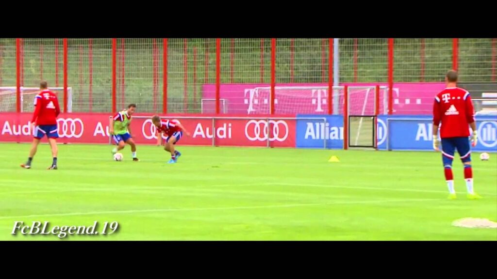 Mario Götze Great Goal in Training vs. Philipp Lahm - HD
