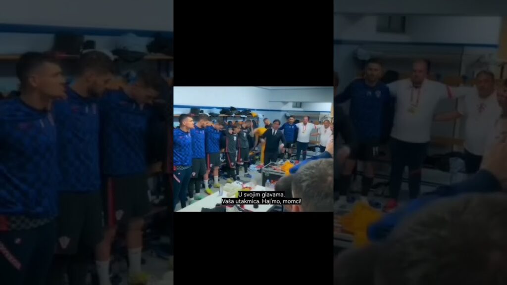 Zlatko Dalić i Luka Modrić motivacijski govor #obitelj #hrvatskanogometnareprezentacija #vatreni
