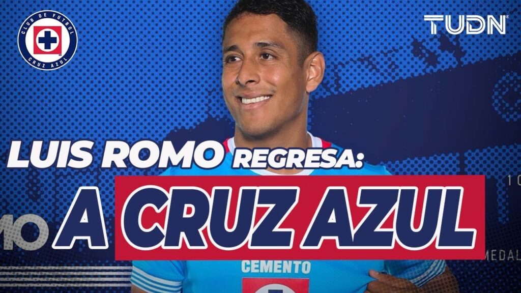 FICHAJE OFICIAL 🚨: Luis Romo se convierte nuevamente en futbolista de Cruz Azul | TUDN