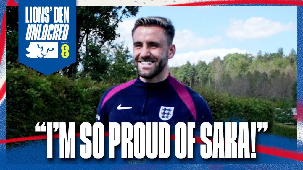 Shaw Chats: Ashley Cole Influence, Saka & Penalty Shootout Win | Lions' Den Unlocked Connected By EE