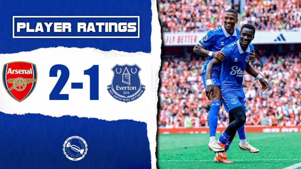 Idrissa Gueye Goal Machine! | Arsenal 2-1 Everton | Player Ratings
