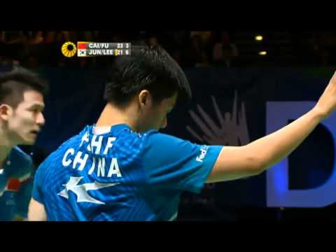 Jung Jae Sung & Lee Yong Dae vs Cai Yun & Fu Haifeng All England 2012