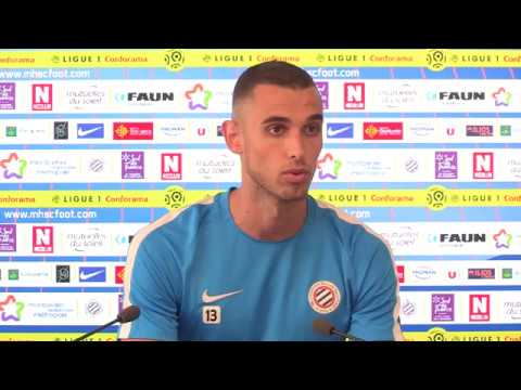 Ellyes Skhiri avant MHSC vs ASSE