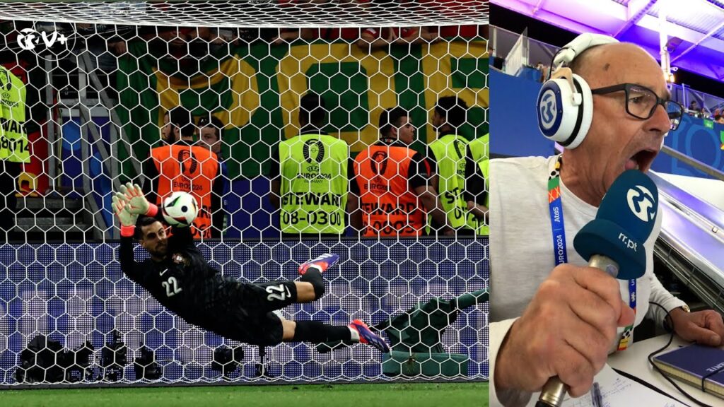Veja o relato dos penáltis que decidiram o Portugal-Eslovénia. Diogo Costa foi o herói