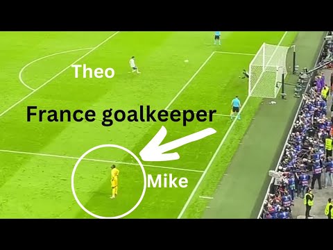 Mike didn’t even look at Theo Hernandez penalty kick