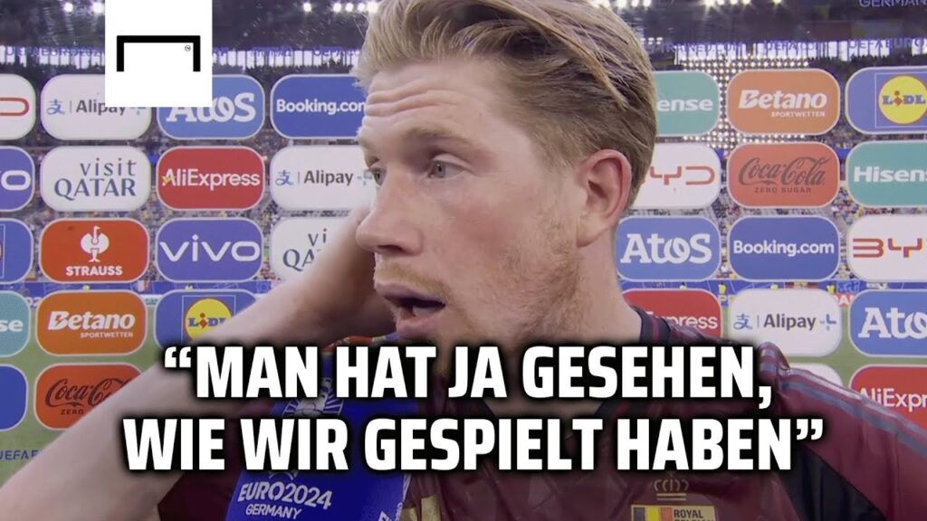 Ende der goldenen Generation? Frustrierter de Bruyne über das EM-Aus | EM 2024