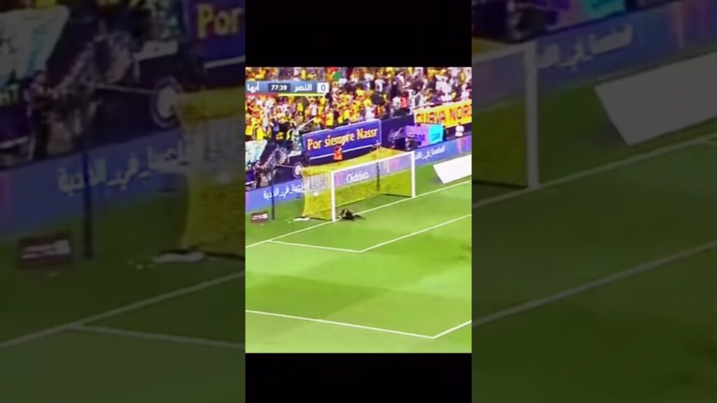 Le coup franc de Cristiano Ronaldo à Al nassr vs Abha