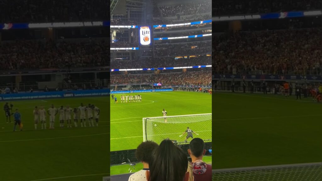 Ismaël Koné scored the winning penalty | Venezuela vs Canada #goal #canada #venezuela