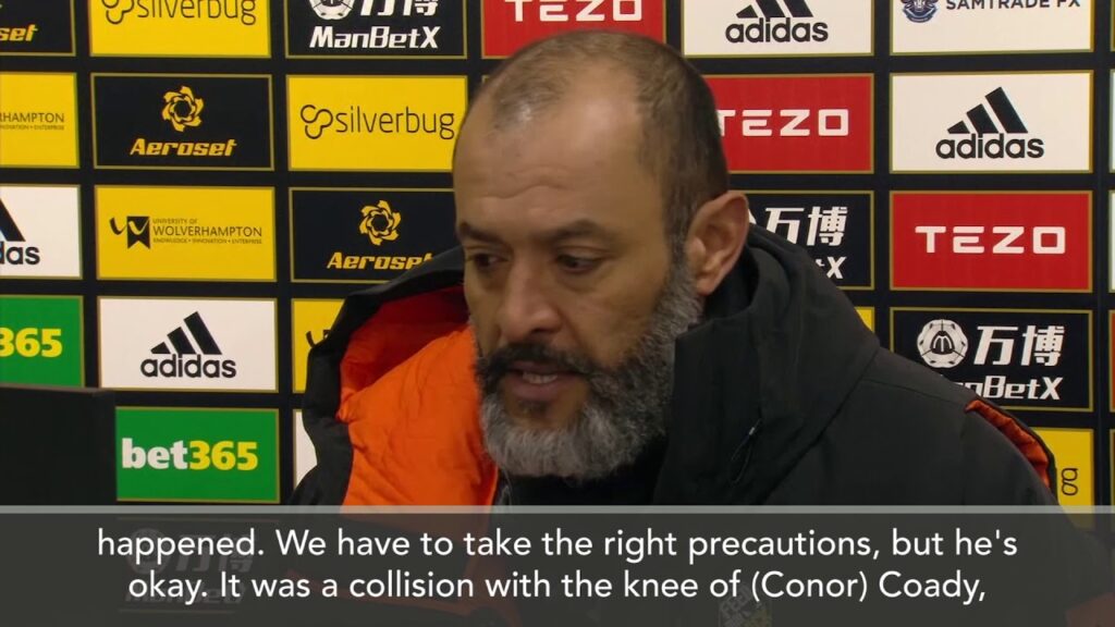Rui Patricio "okay, awake" - Nuno Espirito Santo gives update on keeper