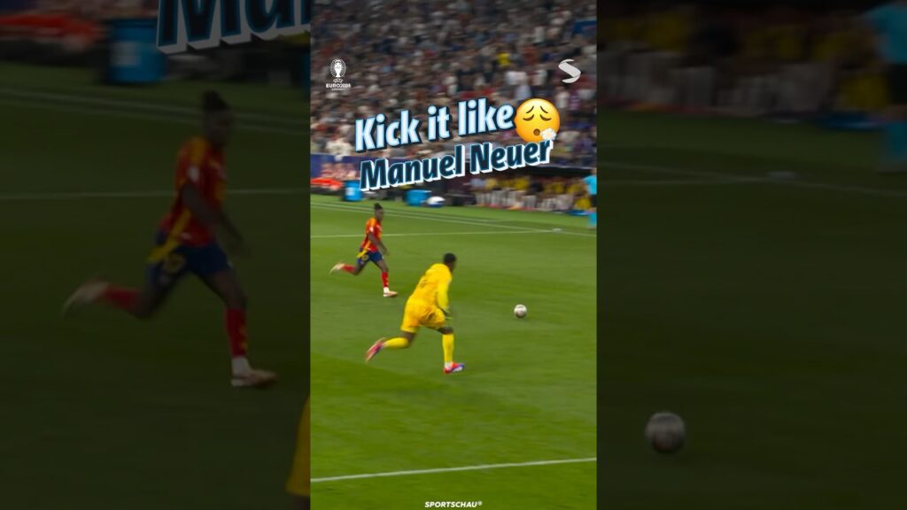 Kick it like Manuel Neuer | Sportschau Fußball