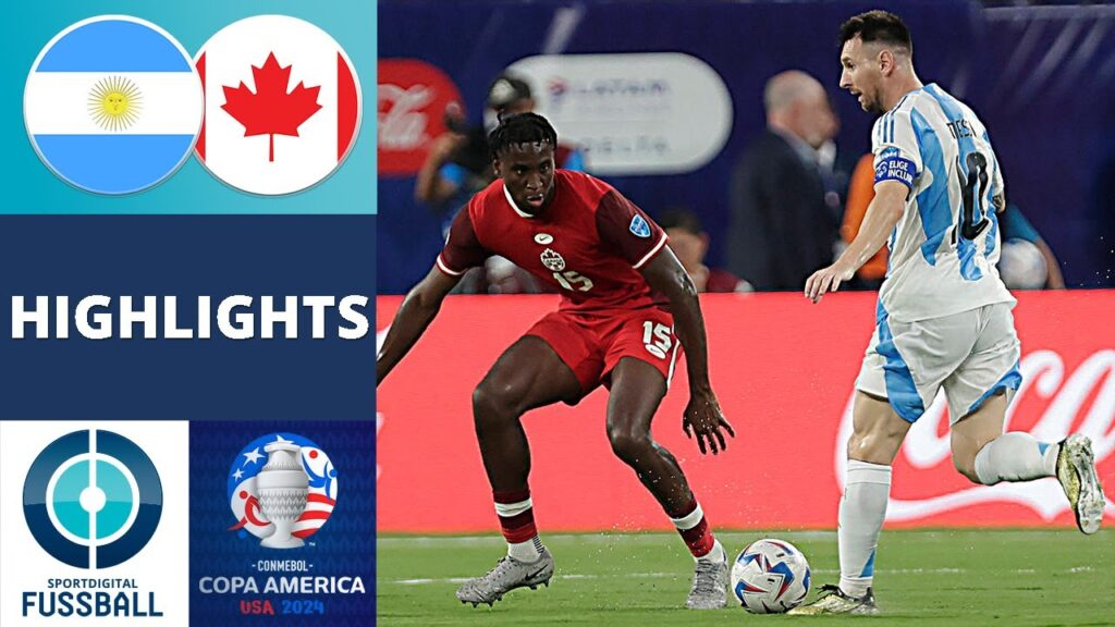 Messi trifft, Davies verletzt! Wer löst das erste Final-Ticket? | Argentinien - Kanada