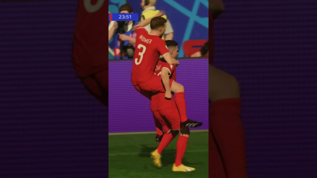 Fabian Schär Heads Home Corner Kick | EURO 2024 QF: England vs Switzerland | EA FC 24 (PS5)