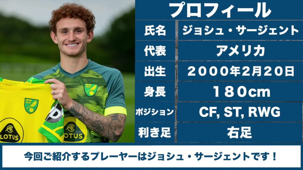 #319【ジョシュ・サージェント】「アメリカのエリートプログラムの挑戦」（Josh Sargent）