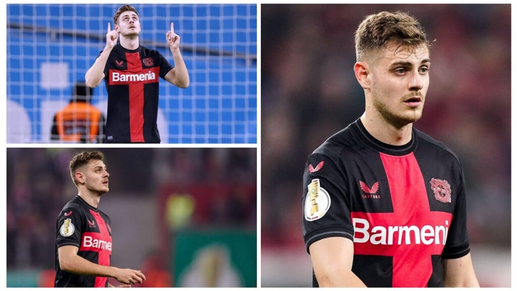 Josip Stanisic post-match interview Leverkusen-Roma 2-2