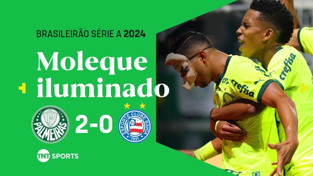 ESTÊVÃO FAZ MAIS UM GOLAÇO E VERDÃO VENCE CONFRONTO DIRETO | PALMEIRAS 2X0 BAHIA