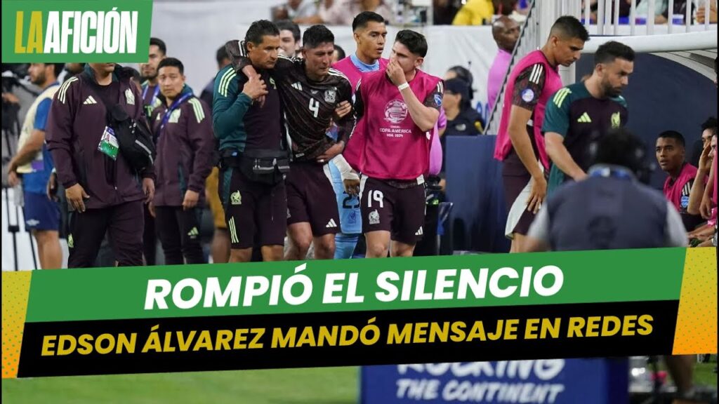 Edson Álvarez reapareció después de su lesión, mandó mensaje a sus seguidores