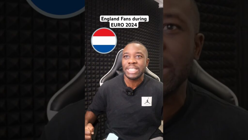 England Fans during EURO 2024… #shorts