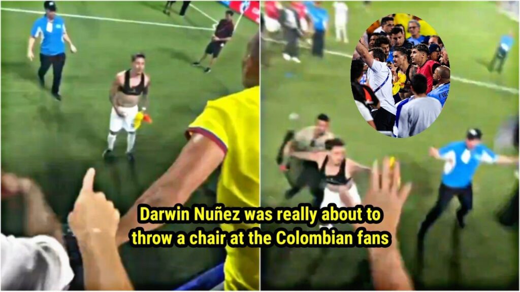 Darwin Nunez and Ronald Araujo Clash with Colombian Fans Over Family Disturbance 😟