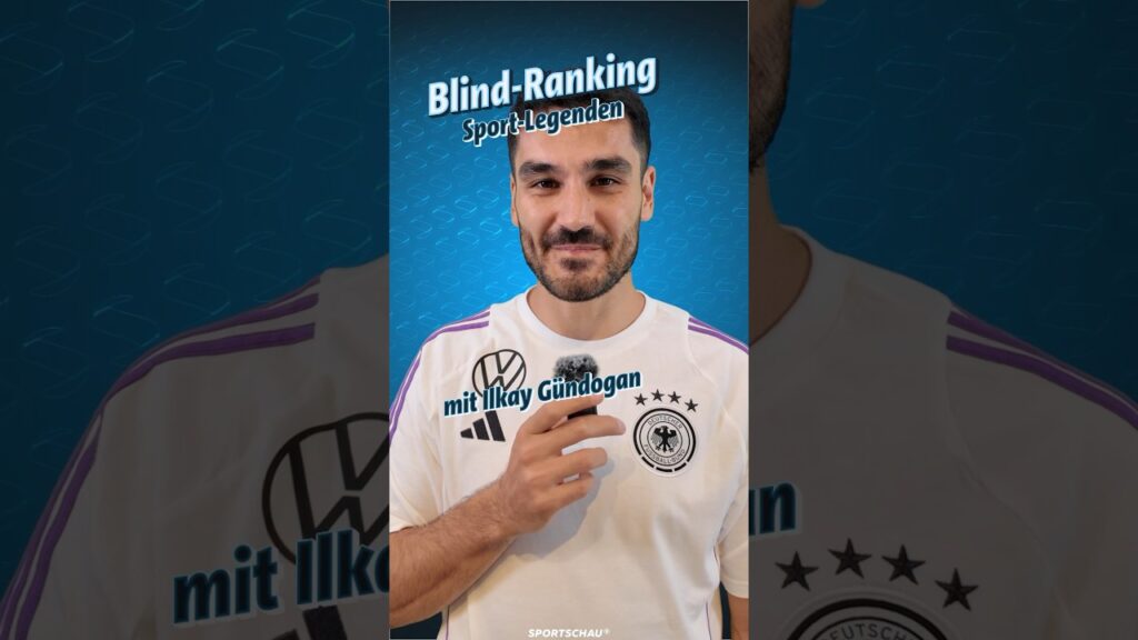 Ilkay Gündogan rankt Sport-Legenden I Sportschau Fußball